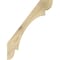 Ekena Millwork 4"W x 26"D x 34"H Olympic Rough Sawn Knee Brace, Douglas Fir BRC04X26X34OLY00RDF - alternate 3